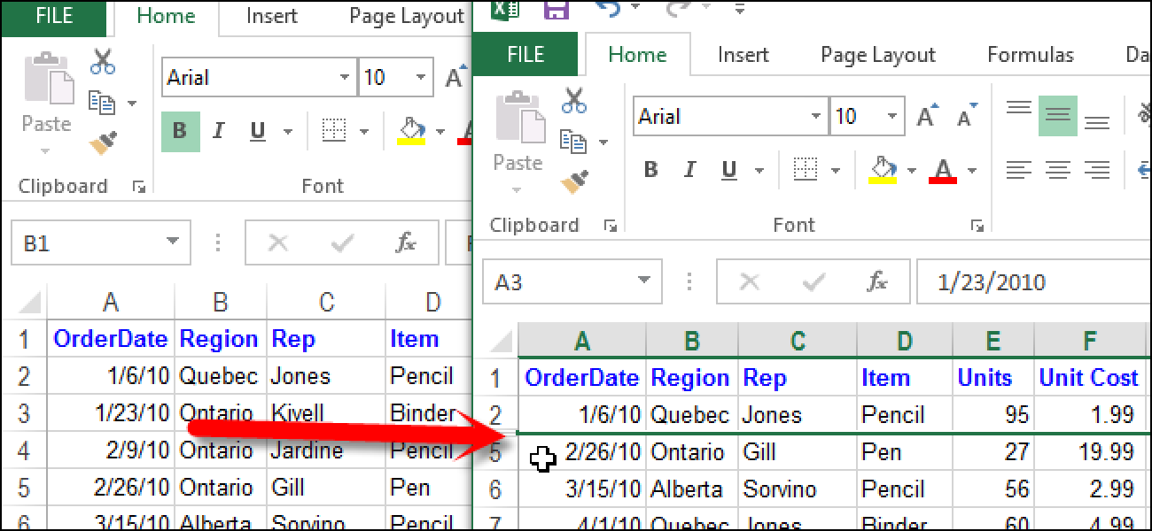 How to hide or unhide columns in excel for mac